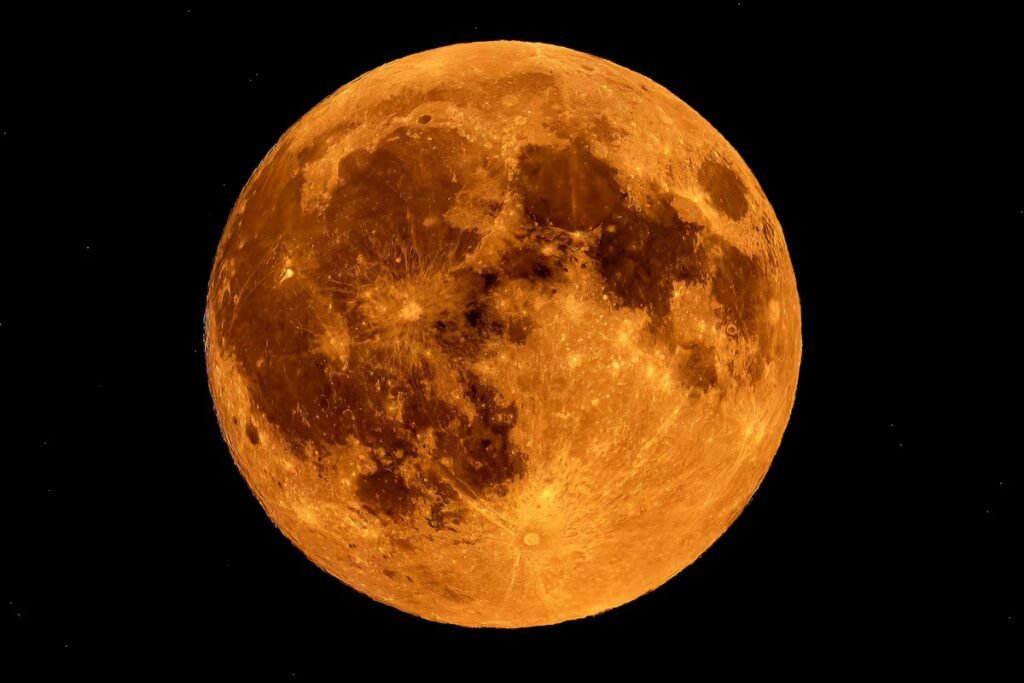 Partial lunar eclipse, in pictures