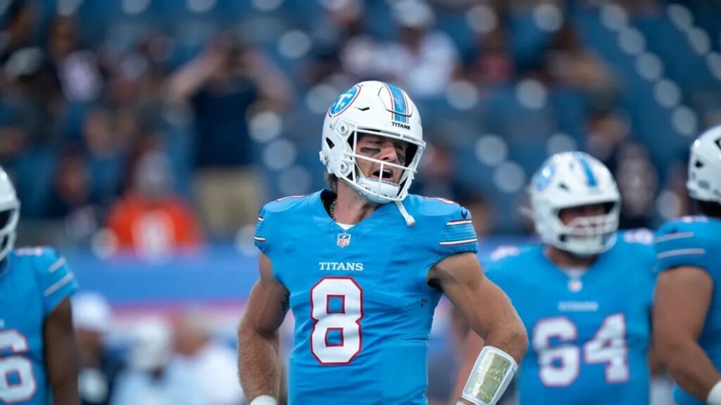 QB Will Levis, others hit free agency after clearing waivers