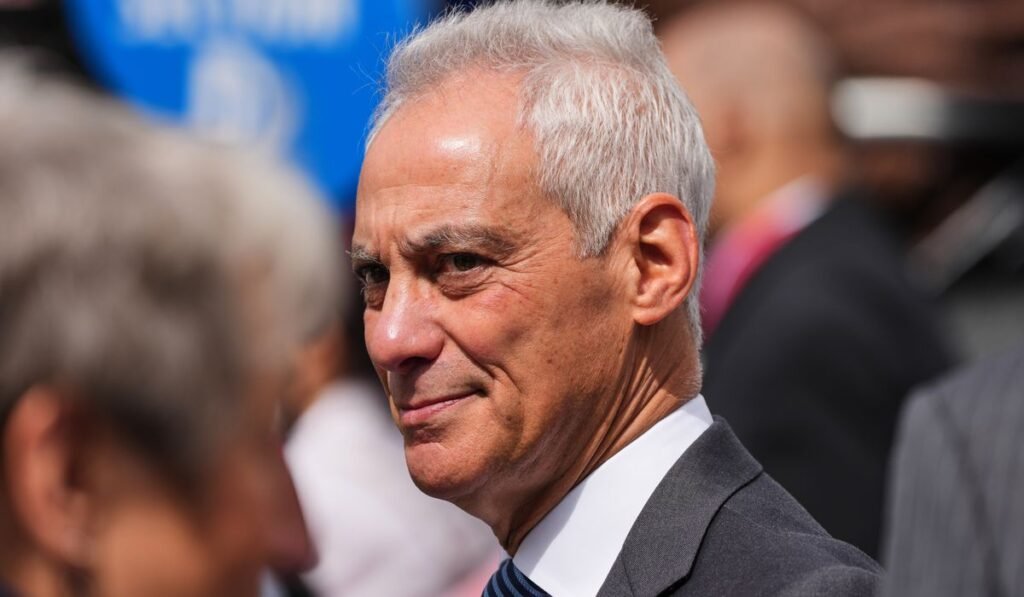 Rahm Emanuel, potential 2028 candidate, says democratic socialists aren’t part of Democratic Party