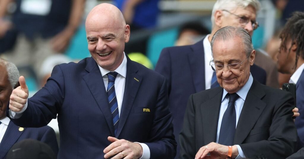Real Madrid issue statement after FIFA U-turn as pressure grows on Gianni Infantino Real Madrid issue statement after FIFA U-turn as pressure grows on Gianni Infantino