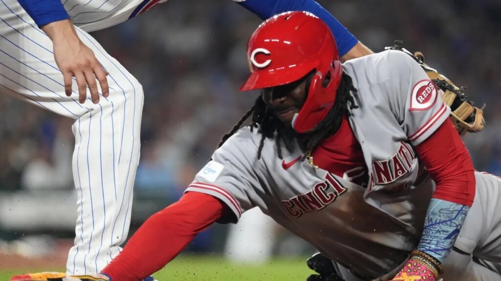 Reds SS Elly De La Cruz (quad) exits early from win over Cubs