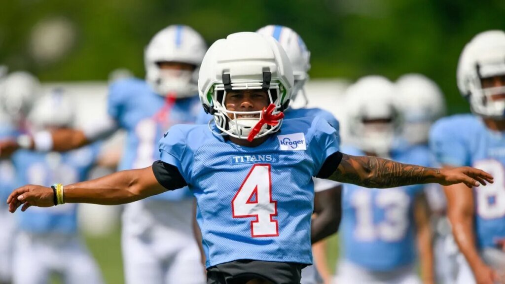 Report: Titans WR Wan'Dale Robinson not believed to have concussion