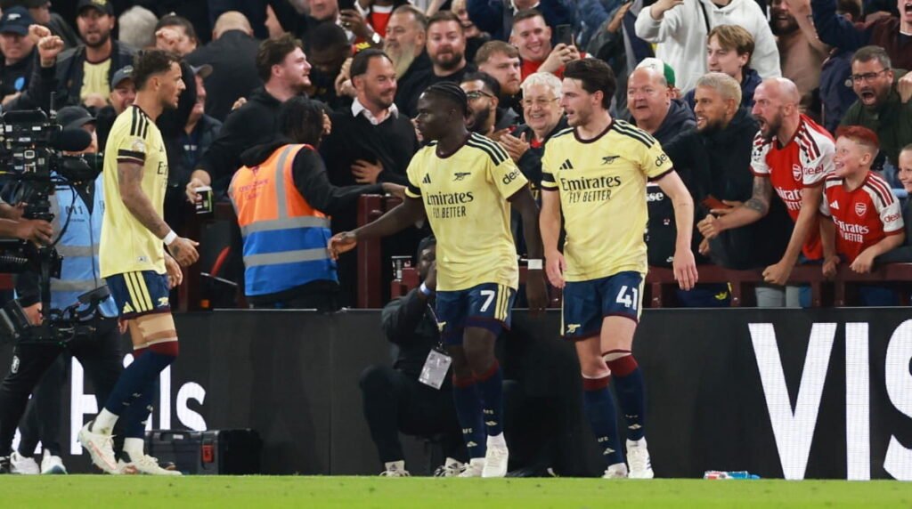 Report, result and goals as Saka seals three points for Gunners Report, result and goals as Saka seals three points for Gunners