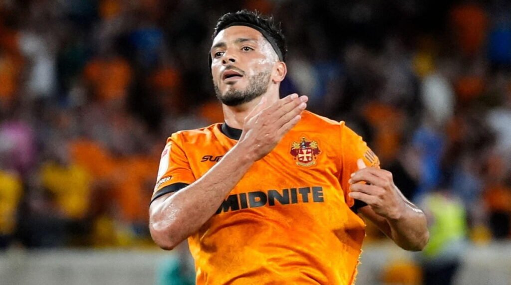 Report, result and goals as late Jimenez penalty saves hosts' blushes in Championship opener