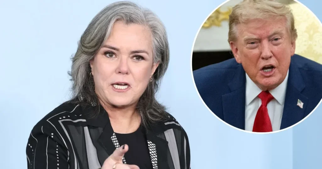 Rosie O’Donnell Taunts Trump in ‘Kimmel’ Hosting Debut Rosie O'Donnell Taunts Trump in ‘Kimmel’ Hosting Debut