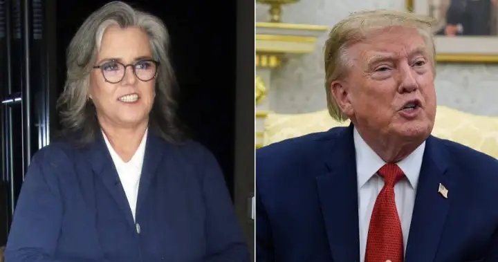 Rosie O’Donnell ‘thanks’ Trump while guest hosting ‘Jimmy Kimmel Live’ – National Rosie O’Donnell ‘thanks’ Trump while guest hosting ‘Jimmy Kimmel Live’ - National