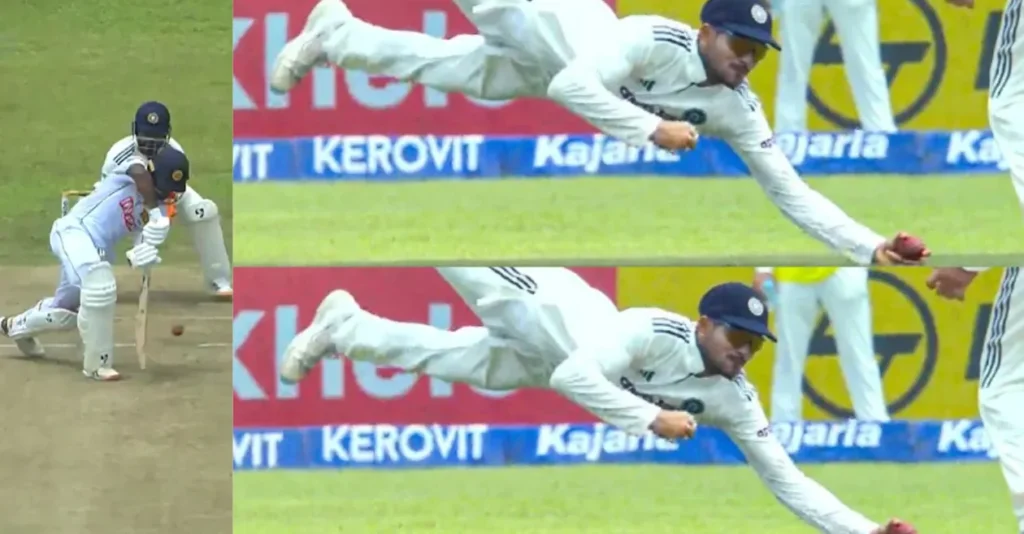 SL vs IND [WATCH]: Shubman Gill takes stunning one-handed catch to dismiss Kamindu Mendis in 1st Test, Day 3
