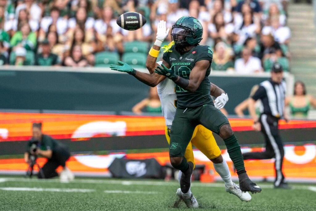 Samuel Emilus returns to practice with Saskatchewan Roughriders Samuel Emilus returns to practice with Saskatchewan Roughriders