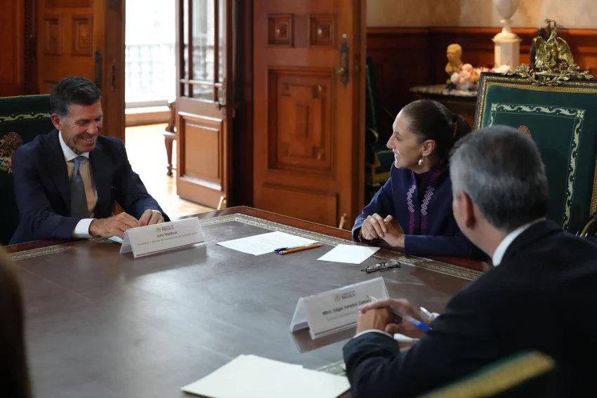 Sheinbaum meets with Goldman Sachs exec regarding Plan México Sheinbaum meets with Goldman Sachs exec regarding Plan México