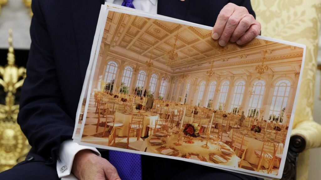 Supreme Court allows Trump’s ballroom construction to continue for now : NPR Supreme Court allows Trump’s ballroom construction to continue for now : NPR