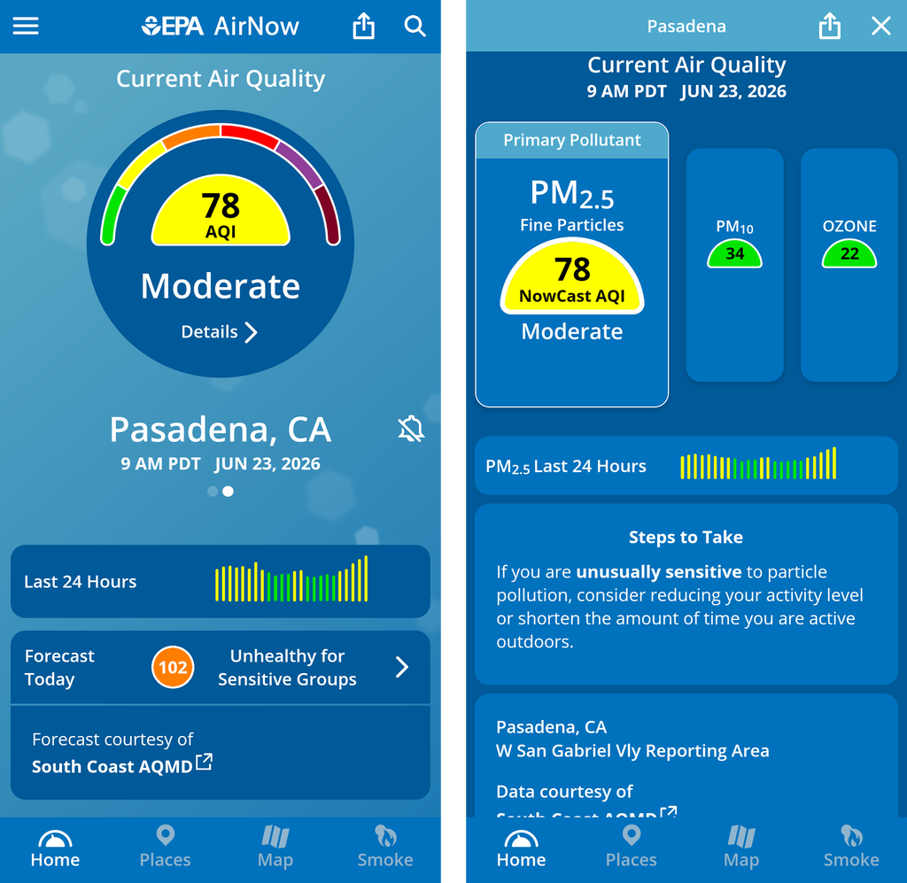 The essential air quality apps to help you navigate wildfire season The essential air quality apps to help you navigate wildfire season