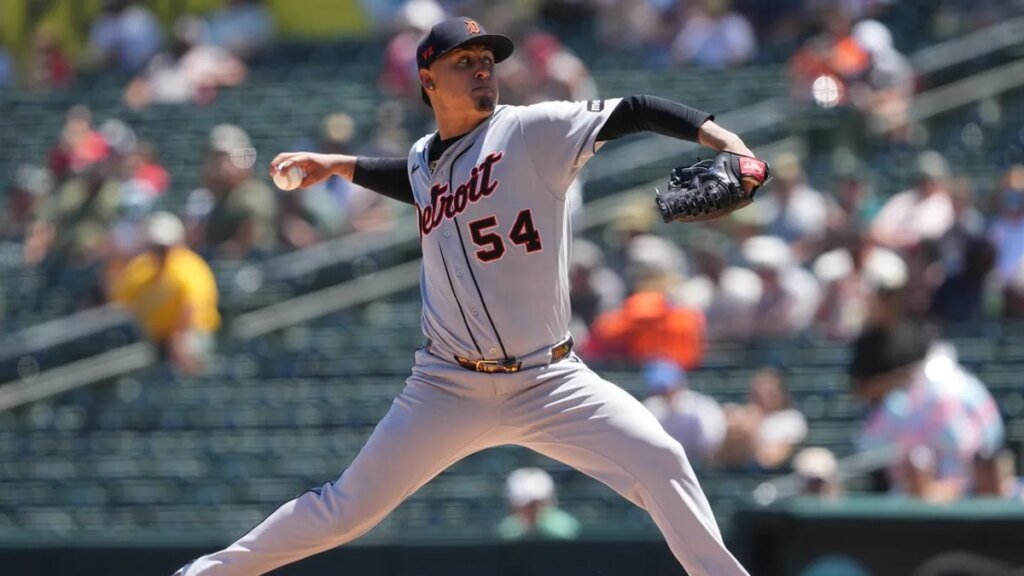 Tigers steamroll A's 11-0 to secure season sweep