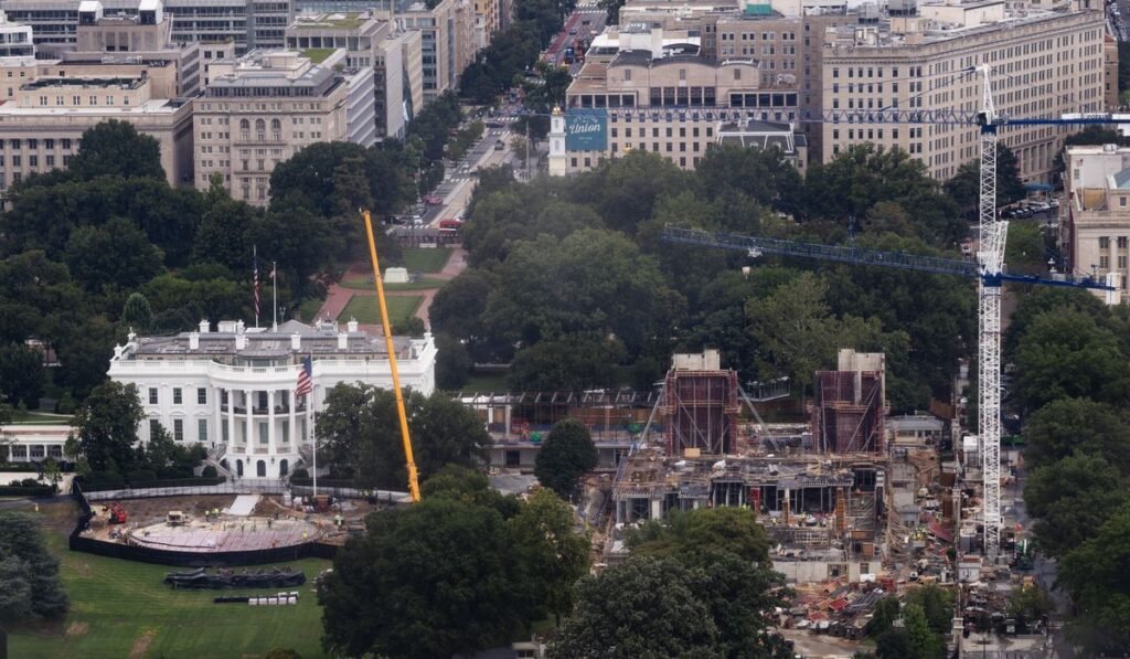 Trump asks Supreme Court to approve his White House ballroom project Trump asks Supreme Court to approve his White House ballroom project