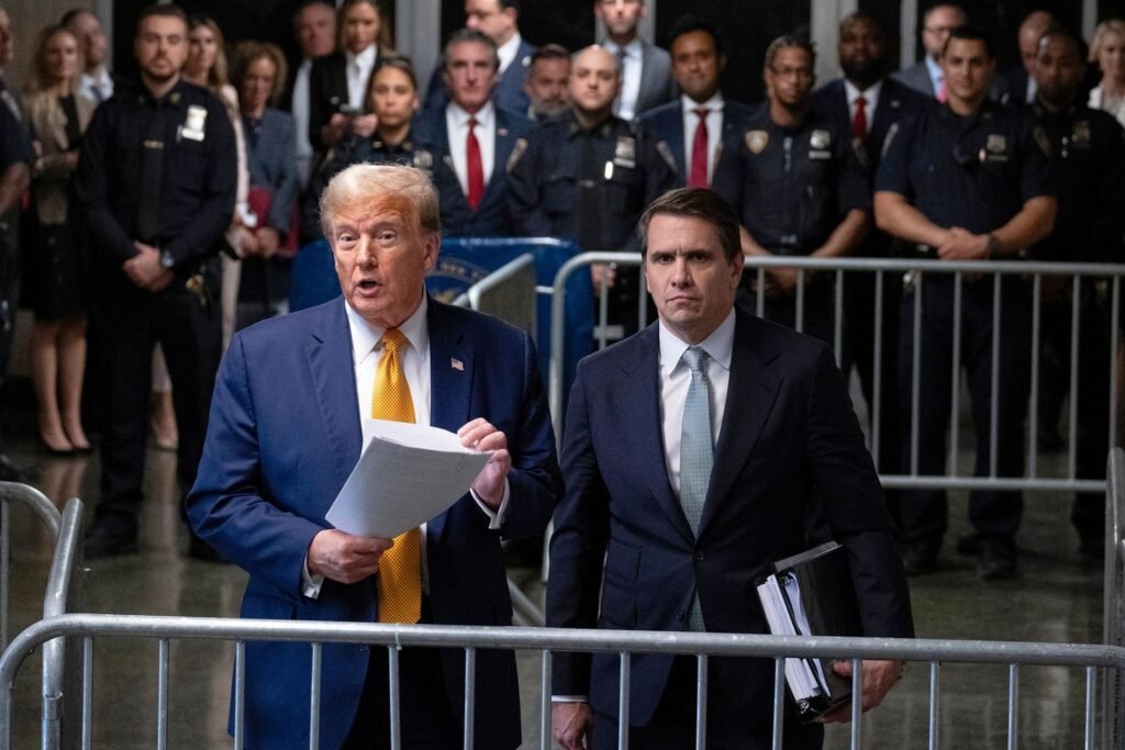 Trump says he will 'push hard' for anti-weaponization fund if GOP senators block Blanche nomination