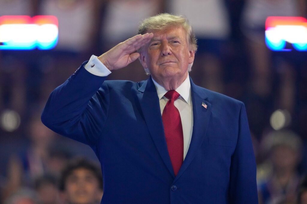 Trump set to highlight violent crime reduction during a visit to New York police academy Trump set to highlight violent crime reduction during a visit to New York police academy
