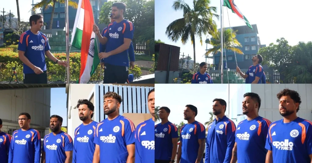 WATCH: Gautam Gambhir and Shubman Gill lead Team India’s Independence Day celebrations in Galle WATCH: Gautam Gambhir and Shubman Gill lead Team India’s Independence Day celebrations in Galle