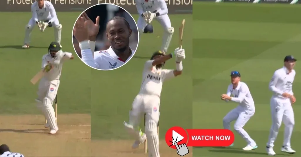 WATCH: Jofra Archer bowls a deadly bouncer to dismiss Babar Azam in Lord’s Test – ENG vs PAK WATCH: Jofra Archer bowls a deadly bouncer to dismiss Babar Azam in Lord’s Test – ENG vs PAK