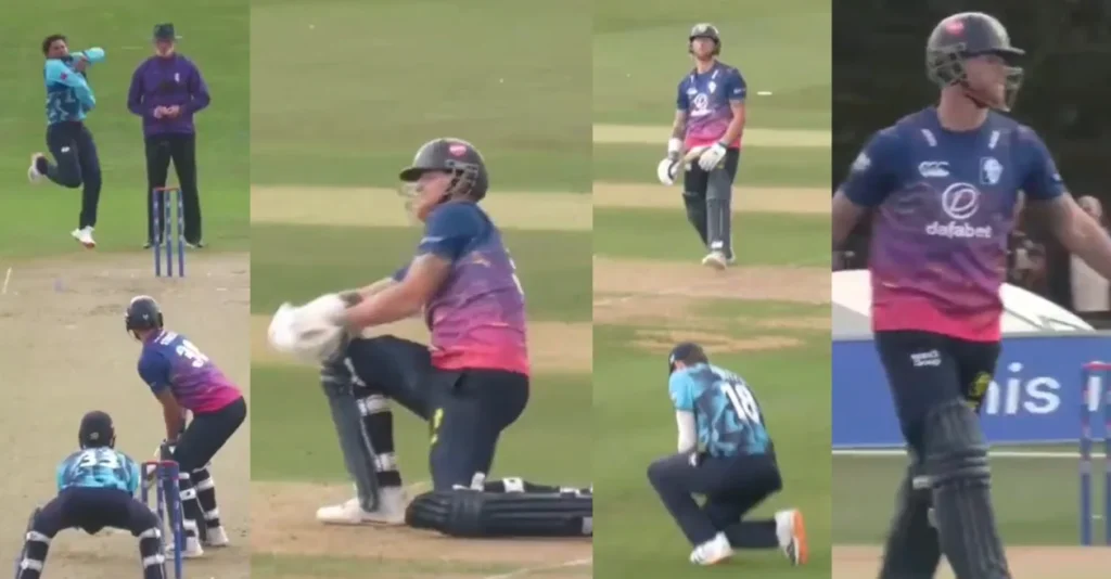 WATCH: Kuldeep Yadav dismisses Ben Stokes with a clever wicket in Yorkshire vs Durham One-Day Cup