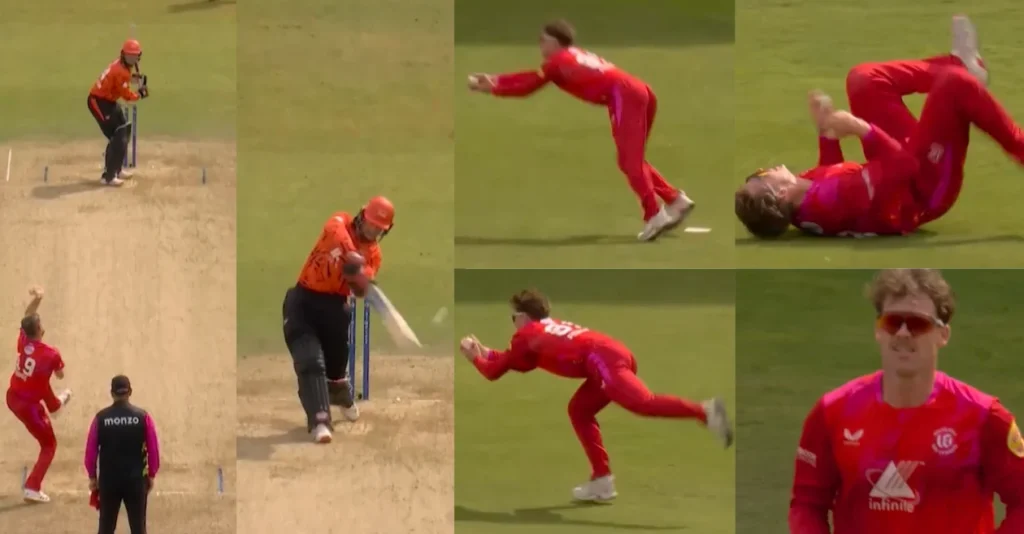 WATCH: Lockie Ferguson takes stunning catch to dismiss Ryan Rickelton as Sunrisers Leeds beat Welsh Fire in The Hundred Men’s 2026 WATCH: Lockie Ferguson takes stunning catch to dismiss Ryan Rickelton as Sunrisers Leeds beat Welsh Fire in The Hundred Men’s 2026