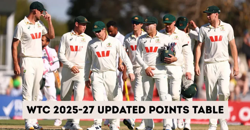 WTC 2025-27 Points Table [UPDATED]: Australia strengthen top spot after crushing Bangladesh in 2nd Test