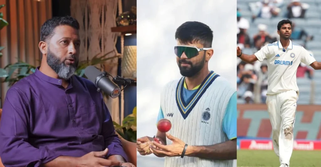 Wasim Jaffer explains why Saransh Jain is a better bowler than Washington Sundar ahead of Sri Lanka Tests Wasim Jaffer explains why Saransh Jain is a better bowler than Washington Sundar ahead of Sri Lanka Tests