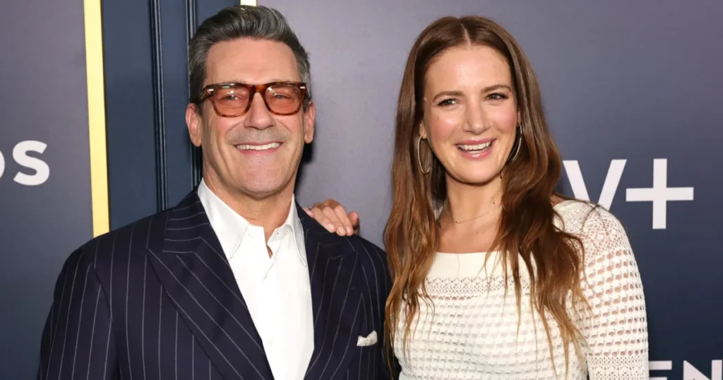 Why Jon Hamm Changed His Mind About Kids With Anna Osceola Why Jon Hamm Changed His Mind About Kids With Anna Osceola