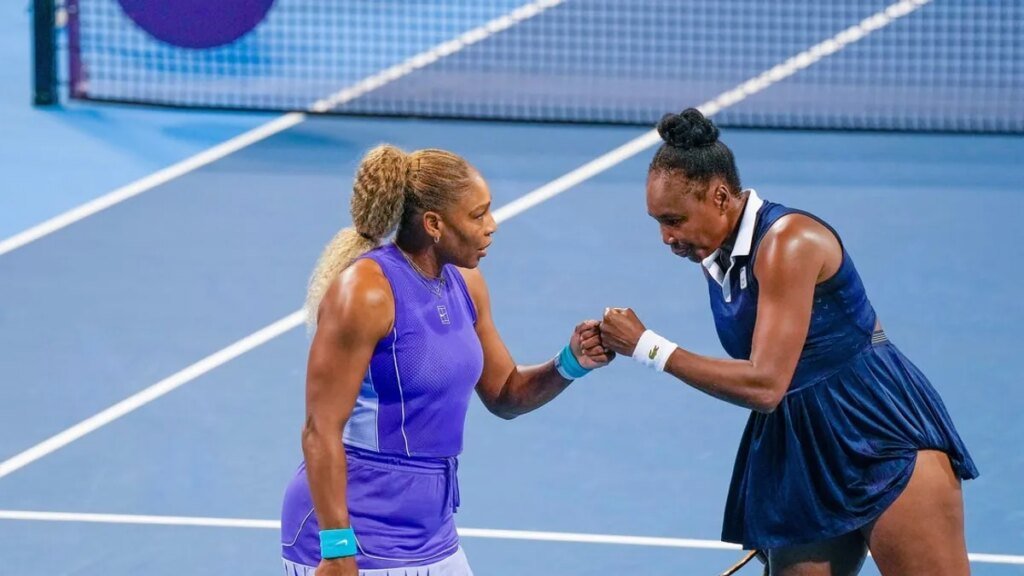 Williams sisters, teaming for first time since '22, lose in Cincy opener