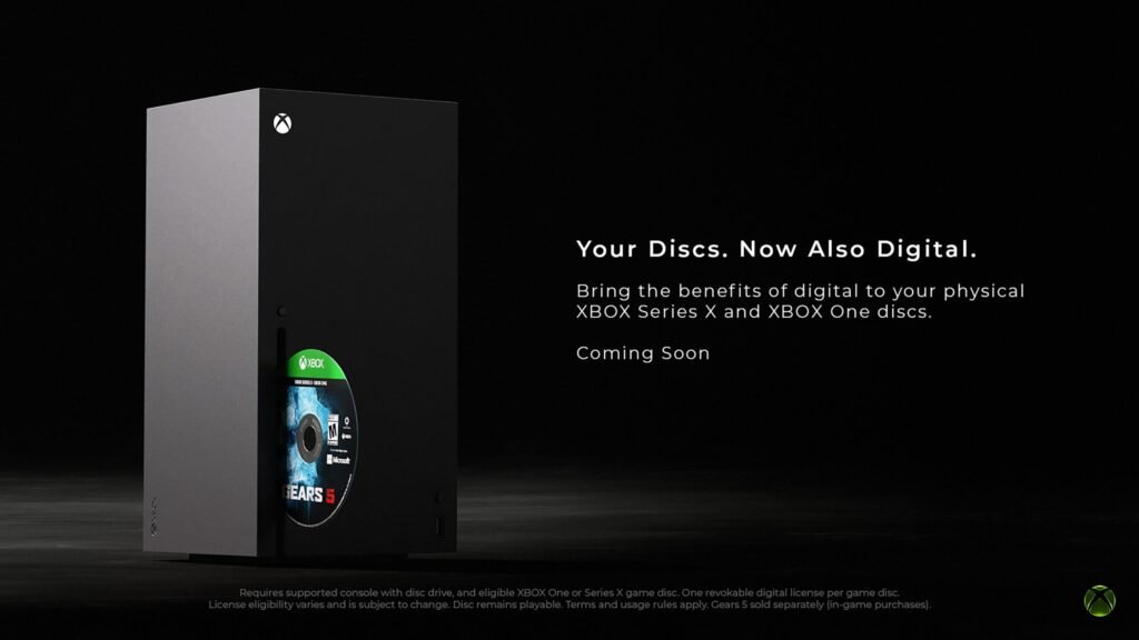 Xbox confirms disc-to-digital feature, testing begins next week Xbox confirms disc-to-digital feature, testing begins next week