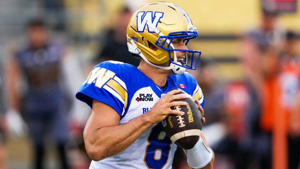 Zach Collaros to start for Bombers vs. REDBLACKS