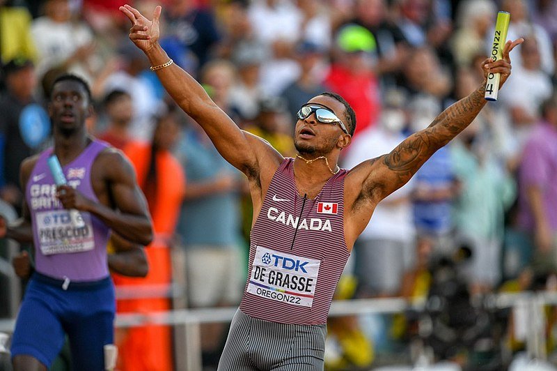 de Grasse 3rd in men’s 200m in Diamond League event in Zurich de Grasse 3rd in men's 200m in Diamond League event in Zurich