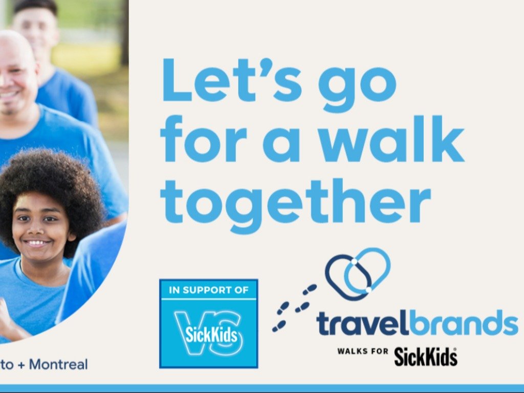 travelbrands inviting the industry to Step Up for SickKids travelbrands inviting the industry to Step Up for SickKids