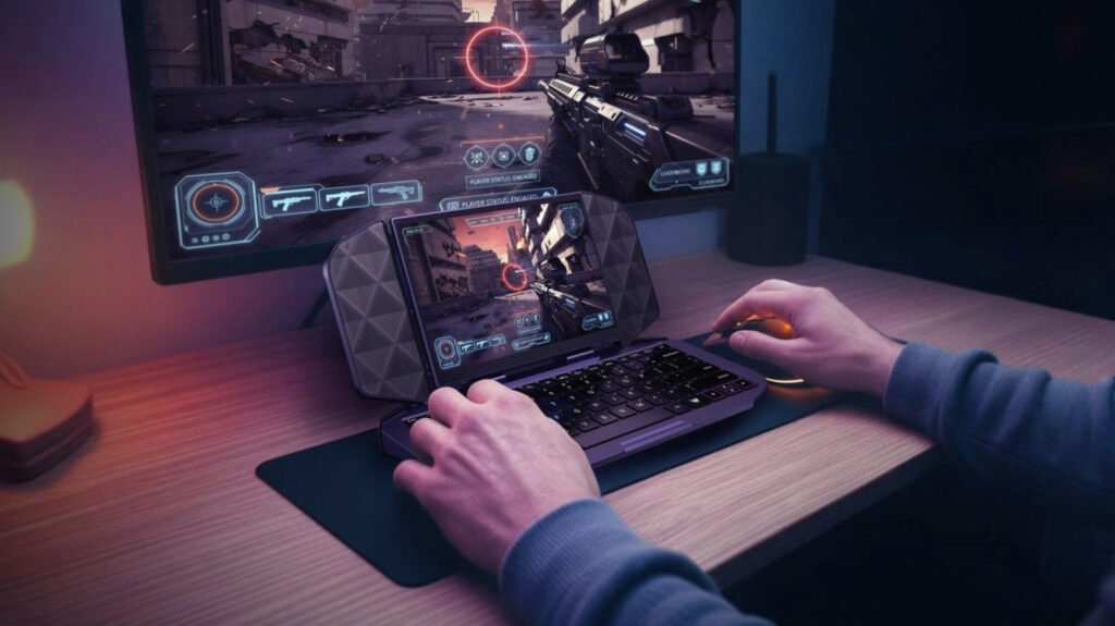 Acer’s Project DualPlay Mini Is Gaming Handheld That Becomes A Tiny Laptop Acer's Project DualPlay Mini Is Gaming Handheld That Becomes A Tiny Laptop