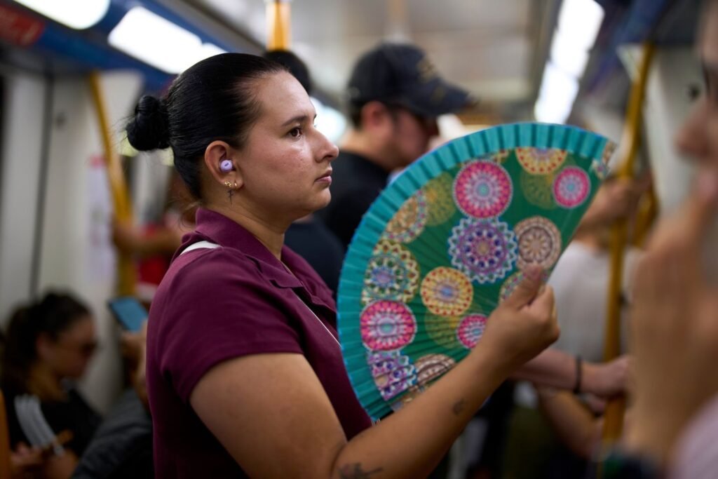 As Spain swelters, a centuries-old accessory is having a moment
