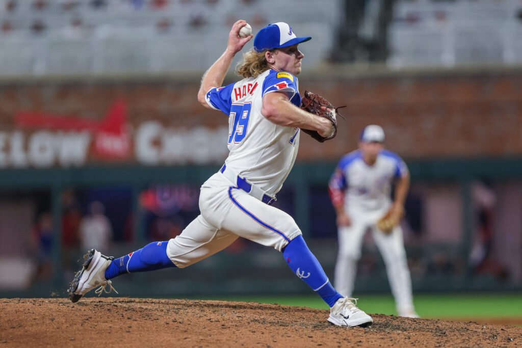 Braves Designate Hayden Harris For Assignment Braves Designate Hayden Harris For Assignment