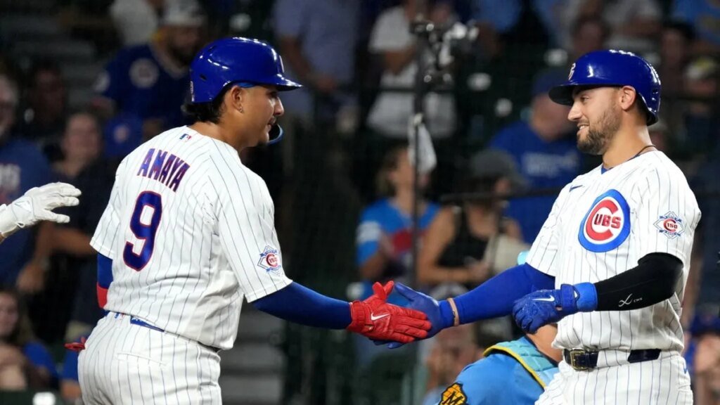 Cubs ride momentum of HR onslaught into another clash vs. Brewers Cubs ride momentum of HR onslaught into another clash vs. Brewers