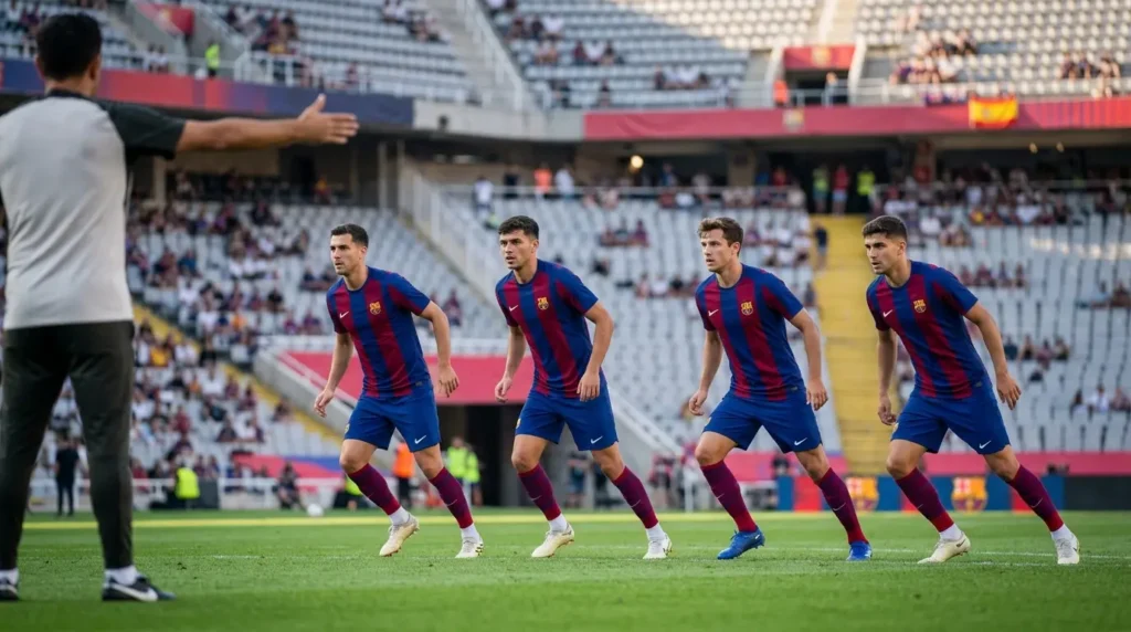 Flick on Messi Retirement and Barcelona Defence Flick on Messi Retirement and Barcelona Defence