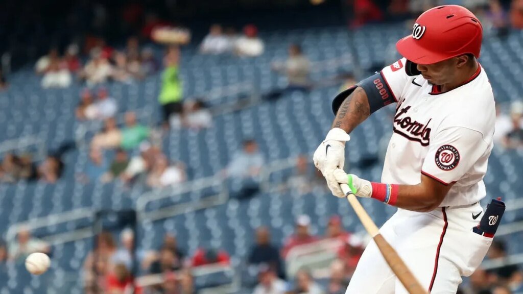 Nationals' Daylen Lile out to continue hot streak in matchup vs. Braves
