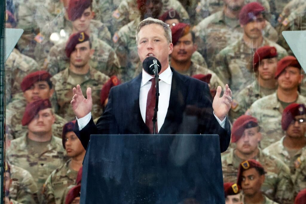 The Latest: Army Secretary Dan Driscoll is stepping down, White House says The Latest: Army Secretary Dan Driscoll is stepping down, White House says
