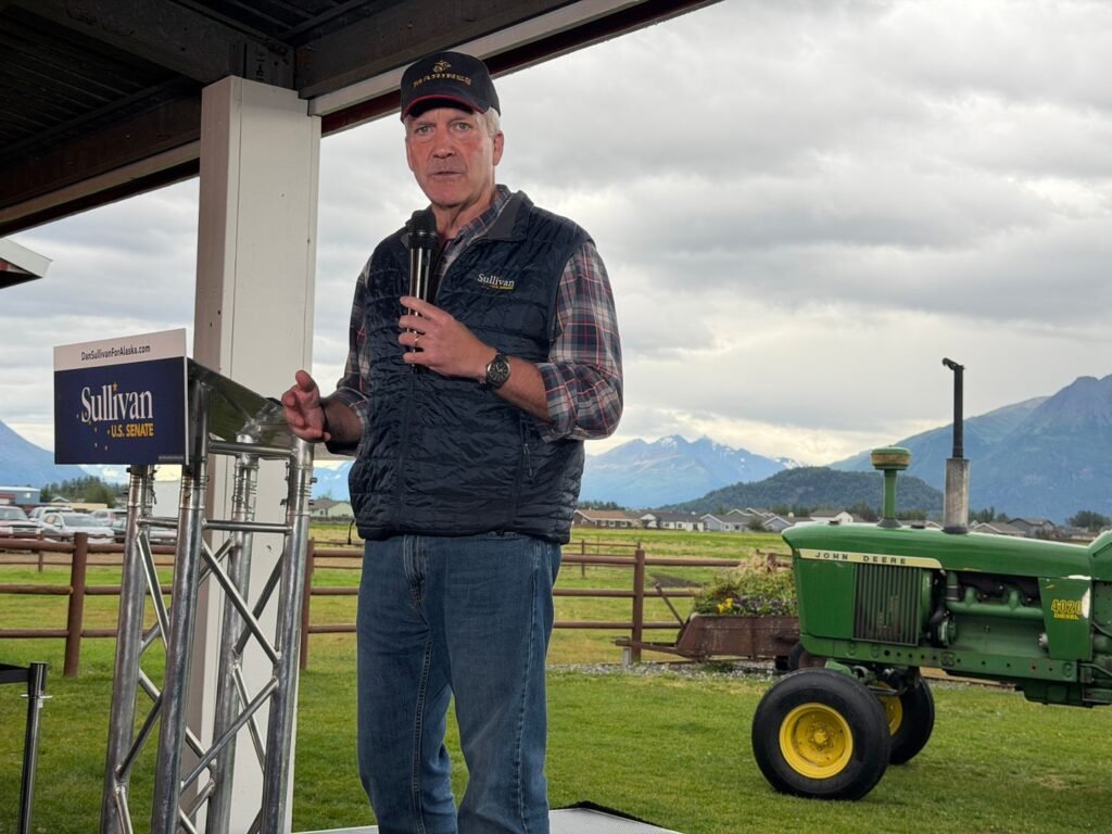 Trump vows to campaign in Alaska for Sen. Dan Sullivan to beat 'phony' namesake on ballot