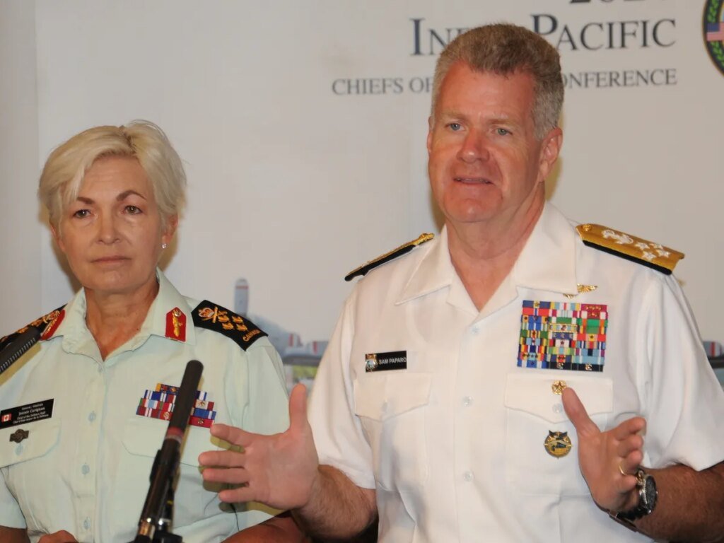 U.S. admiral compares military action in Canada to extraterrestrial war