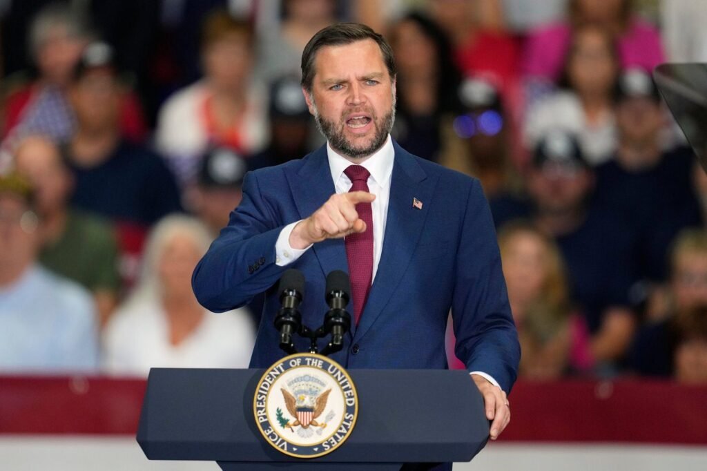Vance talks about the end times and the attempted assassination of Trump in Christian podcast Vance talks about the end times and the attempted assassination of Trump in Christian podcast