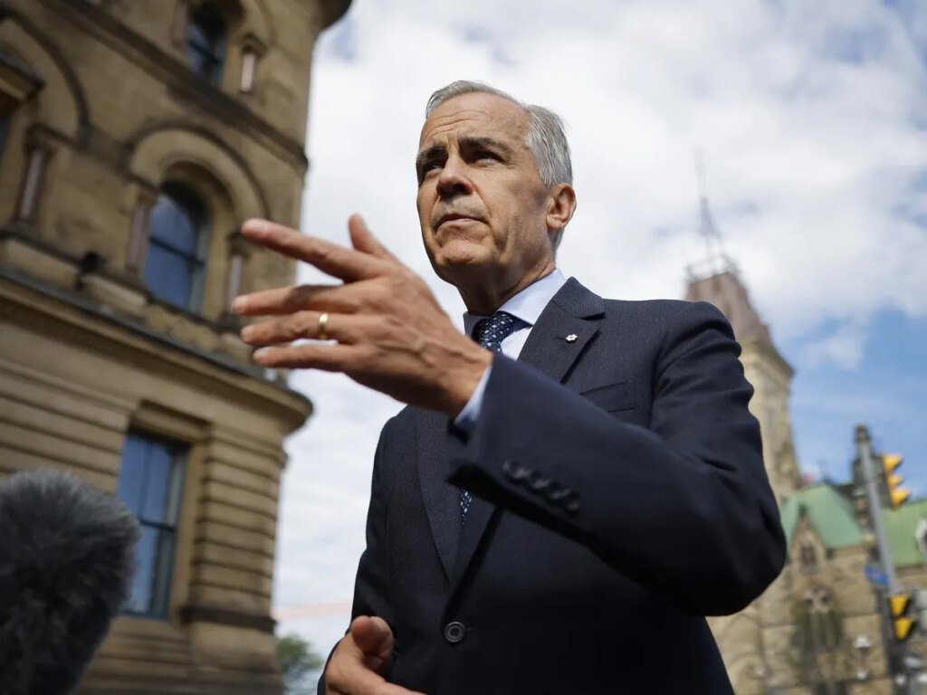 What Mark Carney said when asked if we would run in the next election